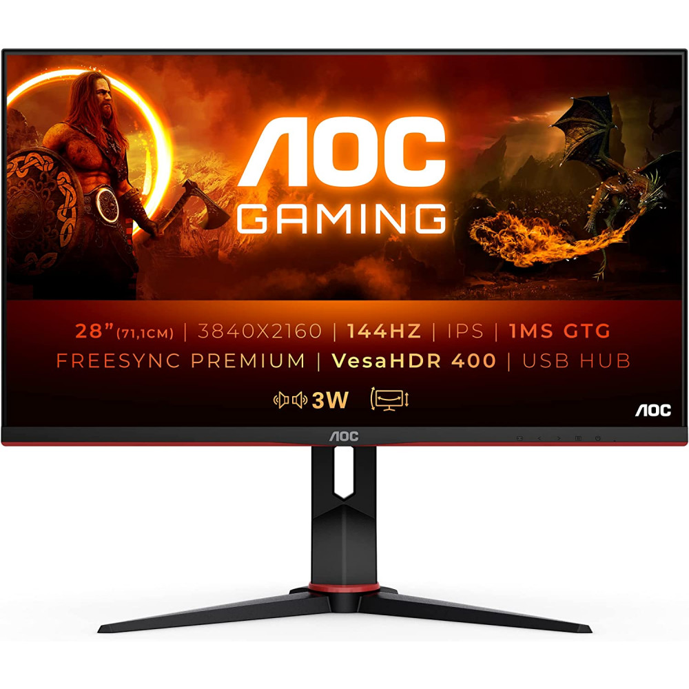 Aoc U G X Ips K Hz Ms Gaming Monitor